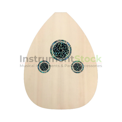 spruce top, rosette, soundhole