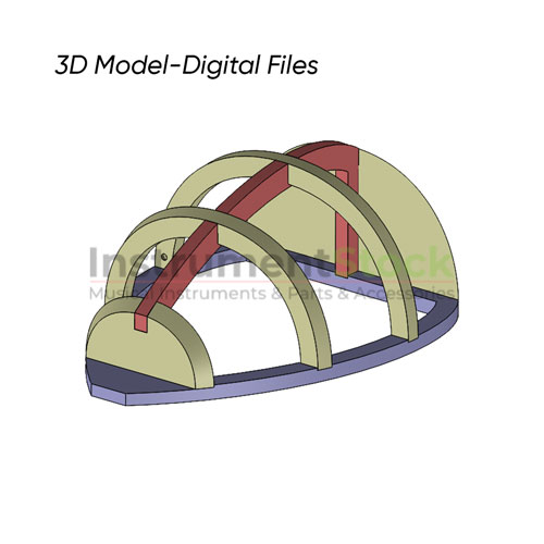 3d-model arab oud mold