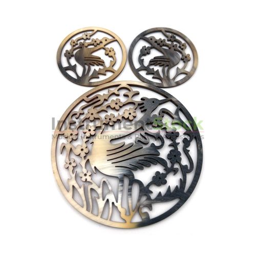 Oud Rosette-Bird Design